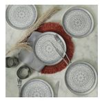 Keramika Stone Nordic Pasta Tabağı 22 cm 6 Adet 21426