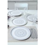 Keramika Stone Servis Tabağı 28 Cm 6 Adet 21427