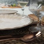 Keramika Vintage Cream Sirius Servis Tabağı 27 cm 6 Adet