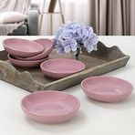 Keramika Violet Halka 13 cm 6 Adet Çerezlik