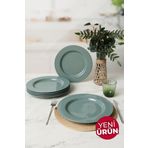 Keramika Yeşil Assos Servis Tabağı 28 Cm 6 Adet 326