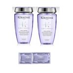 Kerastase Blond Absolu Bain Lumiere Şampuan 2 x 250 ml + Blond Absolu Maske 2 x 15 ml Seti