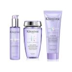 Kerastase Blond Absolu Bain Lumiere Şampuan 250 ml + Cicaplasme Serum 150 ml + Cicaflash Yoğun Bakım 250 ml