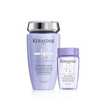 Kerastase Blond Absolu Bain Ultra Violet Şampuan 250 Ml + Blond Absolu Bain Lumiere Şampuan 80 Ml