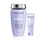 Kerastase Blond Absolu Bain Ultra Violet Şampuan 250 ml + Cicaflash Bakım Sütü 75 ml Set, Kadın