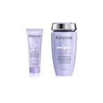 Kerastase Blond Absolu Bain Ultra Violet Şampuan 250ml + Cicaflash Krem 75ml Set