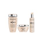 Kerastase Curl Manifesto Saç Bakım Seti, Şampuan, Maske ve Jöle, Kıvırcık Saç