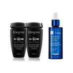 Kerastase Densifique Densite Erkek Şampuan 2 x 250 ml + Loreal Serioxyl Stemoxydine %5 Denser Hair 90 ml