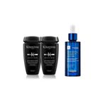 Kerastase Densifique Densite Erkek Şampuan 2x250 Ml+loreal Serioxyl Stemoxydine %5 Denser Hair 90 Ml