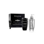 Kerastase Densifique Homme Erkek Bakım Seti, Yoğunlaştırıcı Jel 30 x 6ml + Şampuan 250ml + Serum