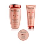 Kerastase Discipline Bain Fluidealiste, Fondant Fluidealiste, Maskeratin Maske Saç Bakım Seti