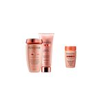 Kerastase Discipline Bain Fluidealiste Şampuan 250 ml, Fondant Fluidealiste Krem 200 ml, Şampuan 80 ml Set