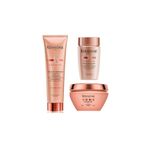 Kerastase Discipline Maskeratine Maske 200ml + Keratine Thermique Krem 150 ml + Bain Fluidealiste Şampuan 80ml