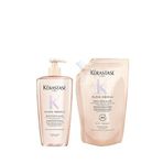 Kerastase Elektriklenmeye Eğilimli Saçlar İçin Parlaklık Veren Şampuan 500 Ml + Refill 500 Ml 2'li Set