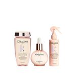 Kerastase Gloss Absolu Elektriklenme Karşıtı Parlaklık Ve Isı Koruması Sağlayan Şampuan 250 Ml + Saç Bakım Yağı 45 Ml + Saç Sütü 190 Ml 3'lü Set