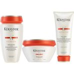 Kerastase Nutritive Irisome Bain Satin 2 Şampuan 250ML+KALIN Maske 200ML+LAIT Vital Krem 200ML
