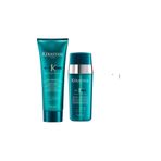 Kerastase Resistance Bain Thérapiste Şampuan 250ml, Sérum Thérapiste Saç Serumu 30ml, Elixir Yağı 15ml, Yıpranmış Saçlar İçin Bakım Seti