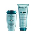 Kerastase Resistance Ciment Anti-Usure 200 ml Onarıcı Saç Kremi + 250 ml Resistance Bain De Force Architecte Şampuan