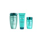 Kerastase Resistance Saç Bakım Seti, Bain Extensioniste Şampuan 250ml + Fondant Extensioniste Krem 200ml + Seyahat Boy 80ml