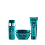 Kerastase Resistance Therapiste Aşırı Yıpranmış Saçlar İçin Şampuan 250 Ml + Maske 200 Ml + Serum 30 Ml 3'lü Saç Bakım Seti