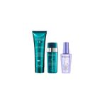 Kerastase Resistance Therapiste Onarıcı Saç Bakım Seti, 250 ml Şampuan, 30 ml Serum, 50 ml Saç Yağı