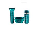 Kerastase Resistance Therapiste Yıpranmış Saçlar İçin Bakım Seti, Şampuan 250ml, Maske 250ml, Serum 30ml
