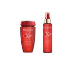 Kerastase Soleil Besleyici Şampuan 250 ml + Huile Sirene Plaj Dalgası Etkili Sprey Yağ 150 ml Set