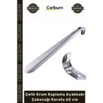 #Kerata Metal Sağlam Kaliteli Uzun Lüks Şık Yerli Çelik Krom Kaplama Ayakkabı Çekeceği Kerata 65 cm