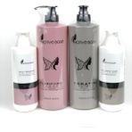 Keratin Bakım ve Daily Günlük Şampuan Saç Kremi 4lü Set NATIVEBASEKERATINSET4LU