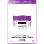 Keratin Saç Maskesi 500 ml - Yıpranmış Saçlar Için - Mrfs - Organik
