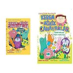 Kerem ile Minik Canavarlar – Canavarlar Firarda & Kerem İle Minik Canavarlar - Canavarlar Yeşili Koruyor: Çılgın Çizgi Romanlar (2 Kitap Set)