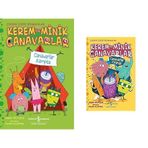 Kerem İle Minik Canavarlar - Canavarlar Kampta: Çılgın Çizgi Romanlar & Kerem ile Minik Canavarlar – Canavarlar Firarda (2 Kitap Set)