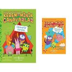 Kerem İle Minik Canavarlar - Canavarlar Kampta: Çılgın Çizgi Romanlar & Kerem ile Minik Canavarlar - Canavarlar Taşınıyor: Çılgın Çizgi Romanlar (2 Kitap Set)