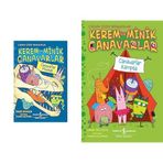 Kerem ile Minik Canavarlar - Canavarlar Müzede & Kerem İle Minik Canavarlar - Canavarlar Kampta: Çılgın Çizgi Romanlar (2 Kitap Set)