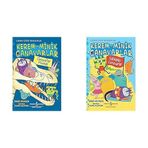 Kerem ile Minik Canavarlar - Canavarlar Müzede & Kerem ile Minik Canavarlar - Sahildeki Canavarlar: Çılgın Çizgi Romanlar (2 Kitap Set)