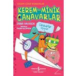 Kerem İle Minik Canavarlar / Canavarlar Uçuyor / Zanna Davidson / İş Bankası Yayınları