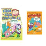 Kerem İle Minik Canavarlar - Canavarlar Yeşili Koruyor: Çılgın Çizgi Romanlar & Kerem ile Minik Canavarlar - Canavarlar Taşınıyor: Çılgın Çizgi Romanlar (2 Kitap Set)