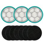 Kerneed Hepa filtre sünger yedek aksesuarları Neakasa/Neabot P1 Pro Pet bakım kiti ve vakum (3 Hepa filtreler+7 süngerler)