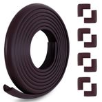 Kerätä Bebek Korumalı Köşeler ve Kenarlar, (Büyük 16.5FT Kenar +8 Köşeler) Bebek Prova Köşe Koruyucuları, Yumuşak Kauçuk Köpük Kenar Koruyucu, Mobilya Masaları Bebek Güvenliği için Tampon Koruması,