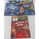 Kes Yapıştır Oyna - Aktivite Kitabı 3'lü Set
