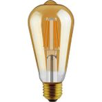 KES616 Rustıc ST64 LED Flamanlı Ampul — 4W / 440 Lm / 2700K / E27 - 1 - 10 W - Beyaz - Sarı - Günışığı
