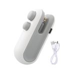 Kesici İle Mini Çanta Kapatıcı Manyetik Usb Şarj Edilebilir Taşınabilir Aperatifler Gıda Vakum Poşeti Isı Kapama Makinesi Kapatıcı Açıcı Mutfak Gadget