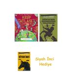 Keşif Atlası + Dünyanın Merkezine Yolculuk + Siyah İnci Hediye