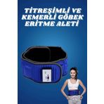 KeşifHOME 5 Motorlu Titreşimli Masaj Aleti Göbek Kemeri Selülit Cihazı Eritme Zayıflama