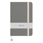 Keskin 13*21 96 Yp.çizgili Ciltli Bond Defter - Gri