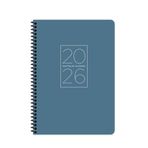 Keskin 2026-20 * 28 Spiralli Haftalık Ajanda-Mavi