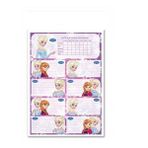 Keskin 220120-71 Frozen 20'li Ders Programlı Okul Etiketi