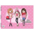 Keskin 25 * 35 15 Yp. Spiralli Best Friends Resim Defteri