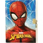 Keskin 310210-06 Spıderman 14x20 cm Kilitli Hatıra Defteri