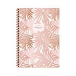 Keskin 385242-99 16,5x22,5 cm 80 Yaprak Kareli La Plume Leaves Defter